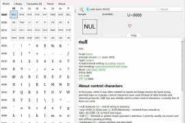 Unicode字符查询Unicodia v3.1.2绿色版